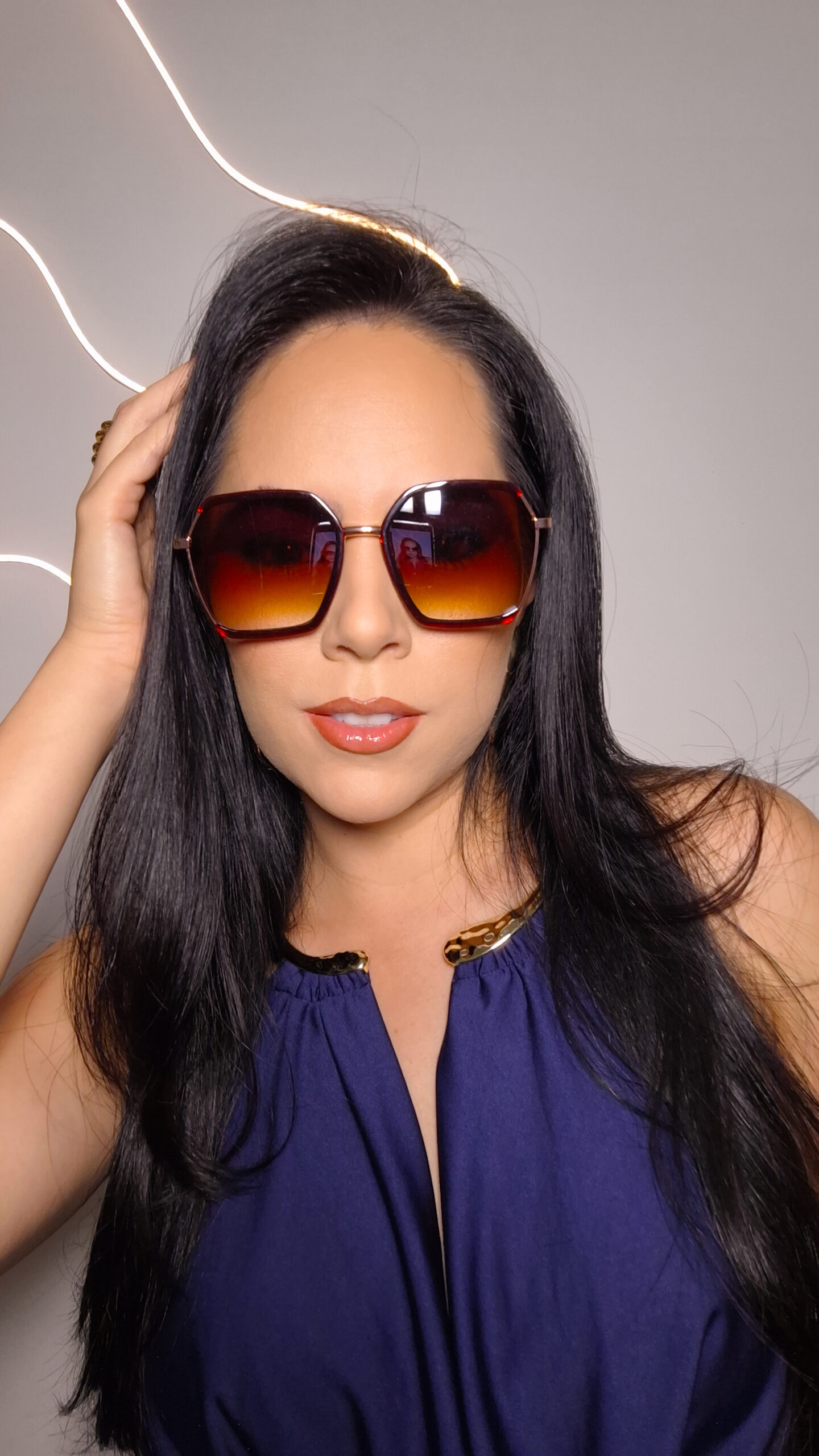 COLEÇÃO LUMIÈRE - MODELO STELLA MARROM