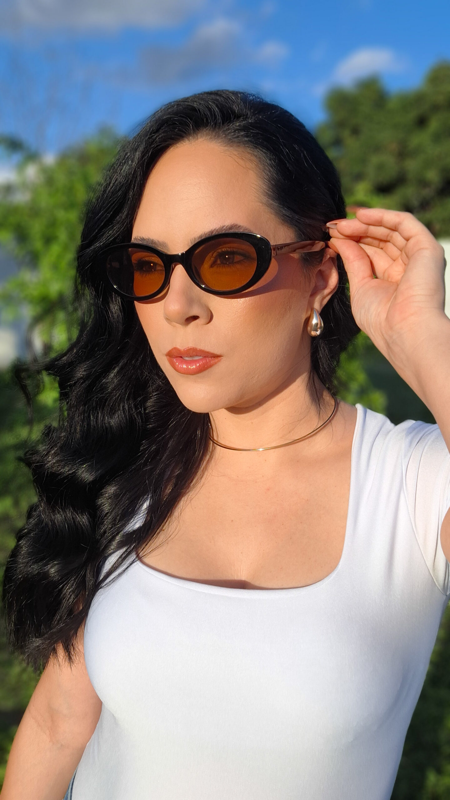 COLEÇÃO LUMIÈRE - MODELO SUNSET PRETO/MARROM